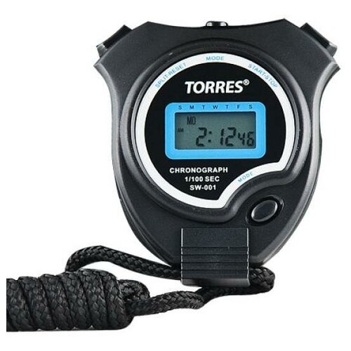 Часы TORRES Stopwatch, Black/Blue