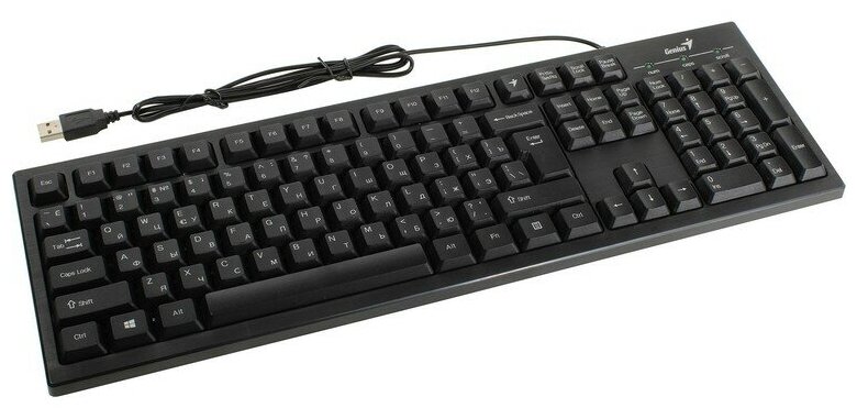 Клавиатура Smart KB-101 USB, 105 клавиш, черный 31300006414 Genius