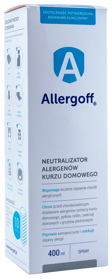 ALLERGOFF спрей 400 мл для противоклещевой обработки