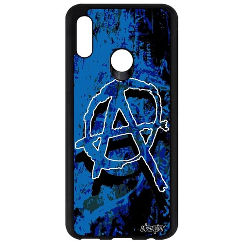 фото Защитный чехол для // honor 10 lite // "анархия" стиль анархист, utaupia, серый