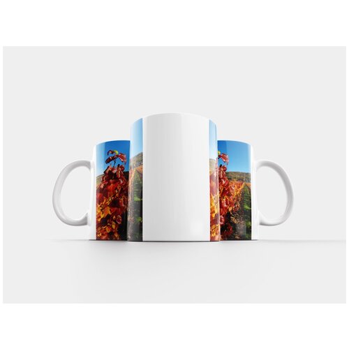 фото Кружка "лоза, виноградник, листья" 320 мл lotsprints