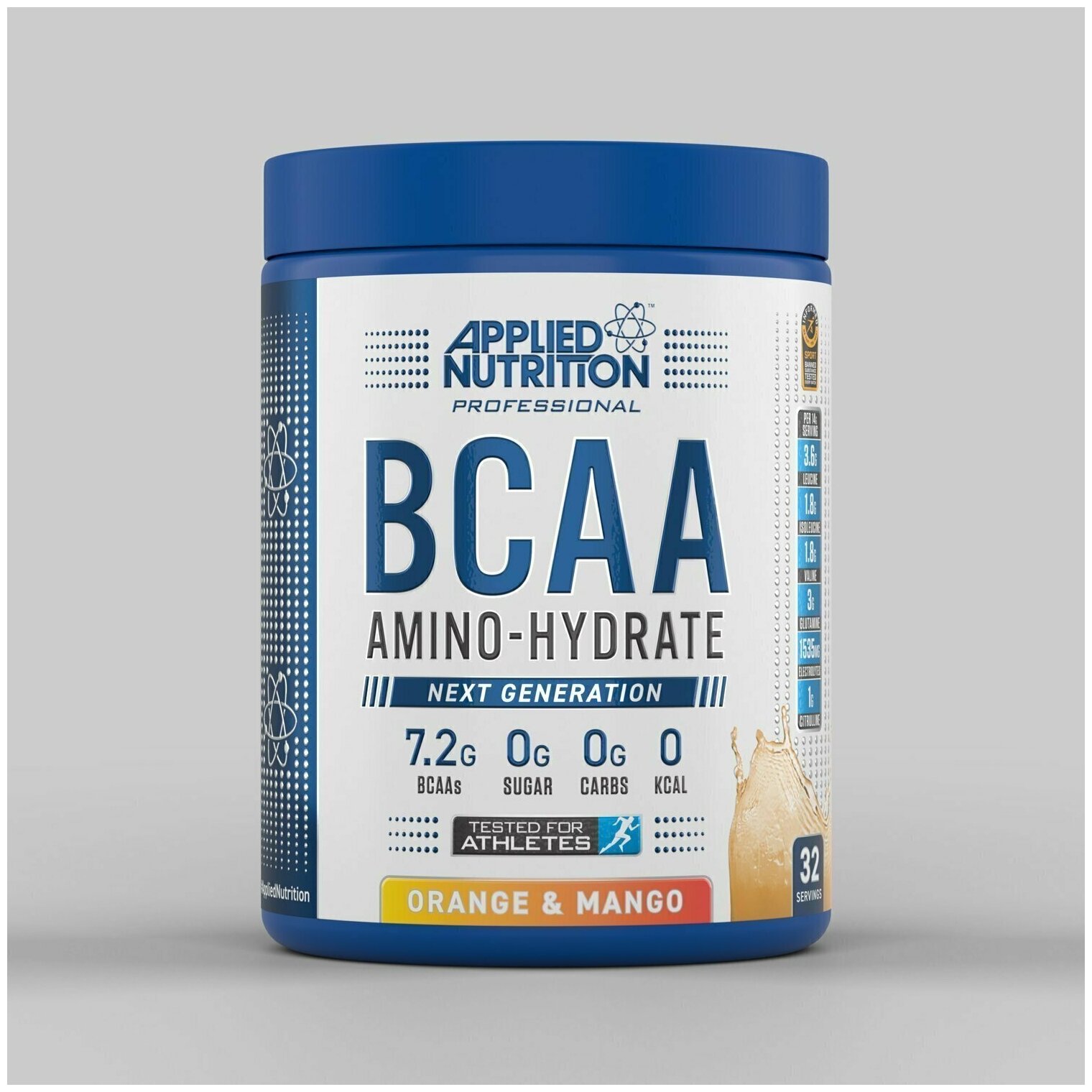 Аминокислоты Applied Nutrition BCAA AMINO-HYDRATE Апельсин-манго 450 гр