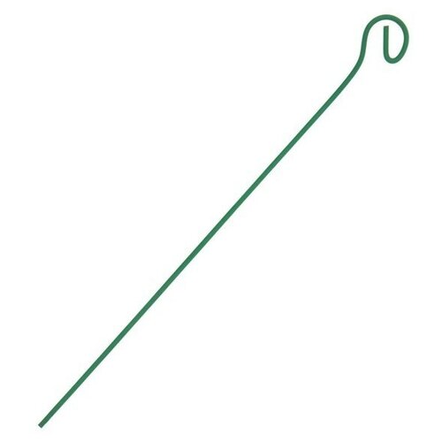 Колышек для подвязки растений, h = 60 см, d = 0.3 см, проволочный, зелёный, Greengo колышек для подвязки растений h 40 см d 0 3 см проволочный зелёный 10 шт