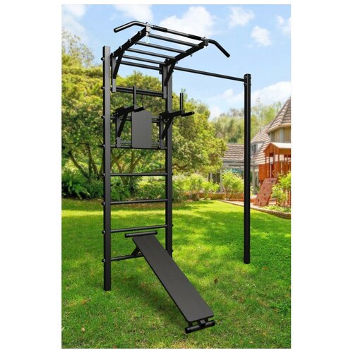 Уличная шведская стенка Sv Sport 458 Цвет: Черный