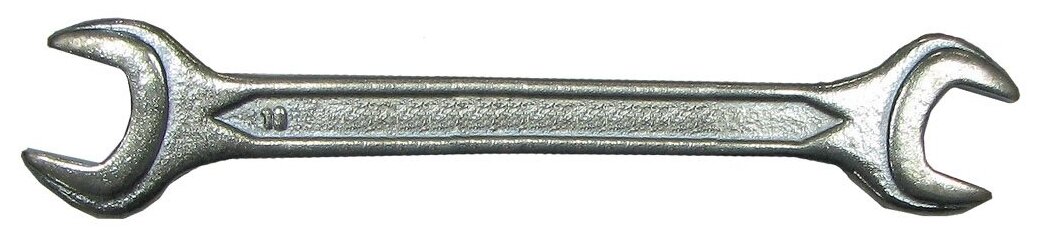 Biber Ключ гаечный рожковый, кованый, оцинкованный 27x30мм 90614 тов-093056 . - фотография № 3