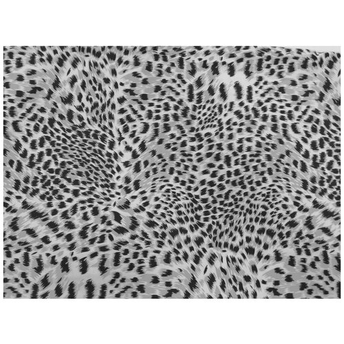 Пододеяльник на молнии 220х200 с рисунком Леопард, трикотаж 100% хлопок 145 г/м2, Купи в дом – онлайн