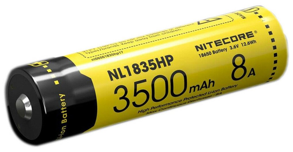 Аккумулятор Nitecore NL1835HP 18650 Li-Ion 3500mAh