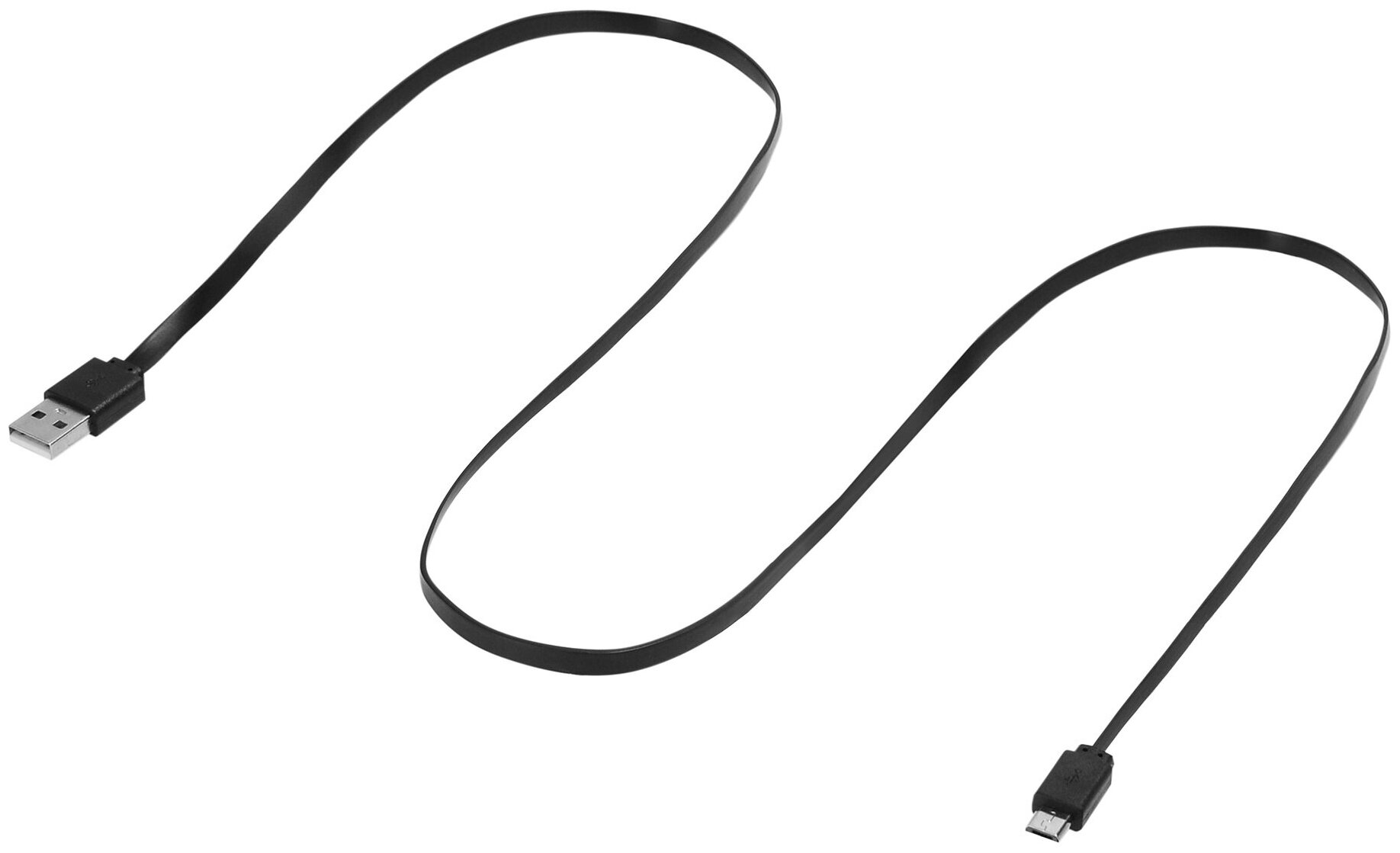 Кабель SunWind USB (m)-micro USB (m) 1м - фото №1