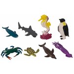 Игровой набор морских животных, 8 штук (Q502-8) - изображение