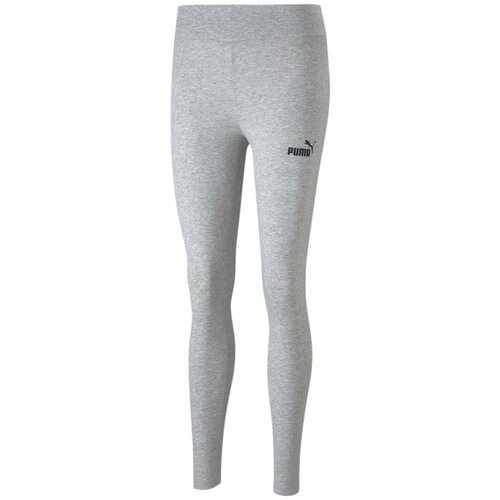 легинсы для фитнеса puma active ess leggings poly w размер l черный Легинсы спортивные PUMA, размер 42, серый