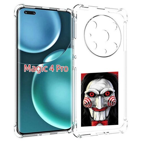 Чехол MyPads кукла из пилы для Honor Magic4 Pro / Magic4 Ultimate задняя-панель-накладка-бампер