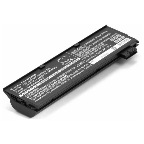 Аккумулятор для ноутбука Lenovo ThinkPad T470, T480 (01AV424, 01AV427) аккумулятор для ноутбука amperin для lenovo thinkpad t570 3s2p 01av427 10 8v 4400mah oem черная