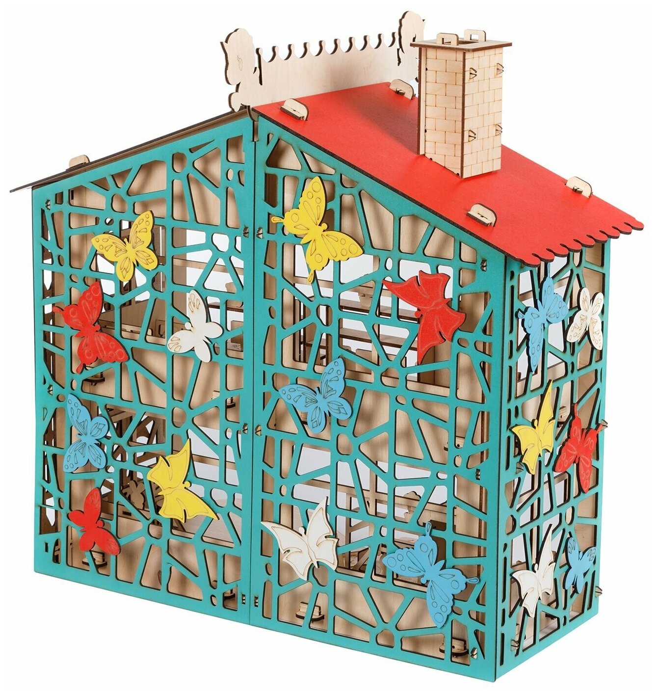 Дом для кукол Тутси "Поместье бабочек" (мебель, дерево)