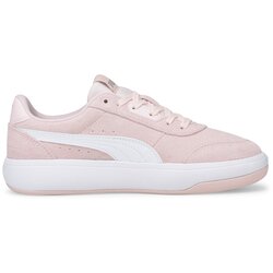 puma white with pink