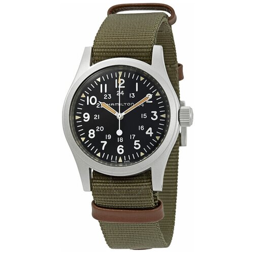 фото Наручные часы hamilton khaki field mechanical