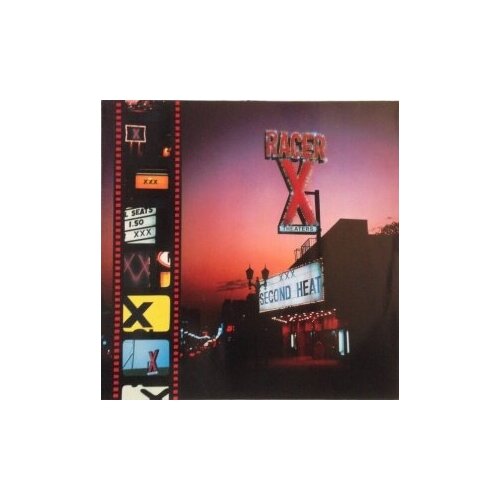 Старый винил, Roadrunner Records, RACER X - Second Heat (LP, Used)
