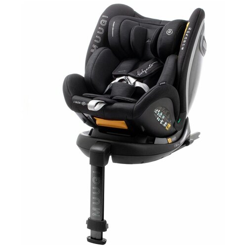 Автокресло 0+/1/2/3 BabyAuto Muugi i-Size Black Line