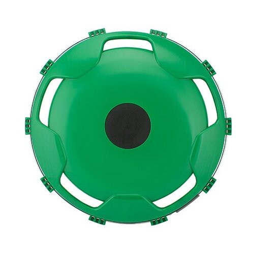 Колпак на диск колеса R-17,5 задний (пластик-зеленый)