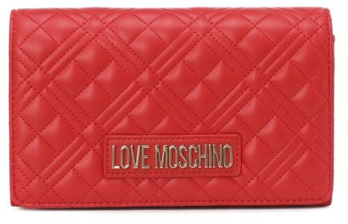 Сумка клатч LOVE MOSCHINO, красный