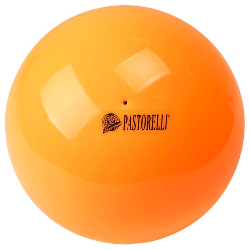 фото Мяч для художественной гимнастики pastorelli new generation, 18 см, оранжевый