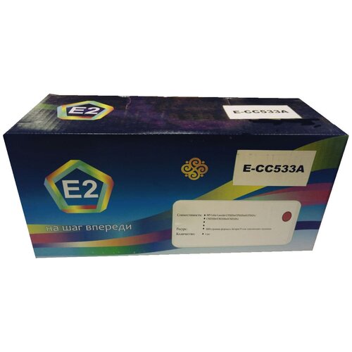 Картридж E2 - Совместим с HP Color LaserJet CP2025n/CP2025nd/CP2025x/CM2320n/CM2320nf/CM2320xi RED E-CC533A