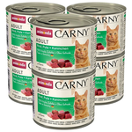 Консервы Animonda Carny Adult для кошек с говядиной, индейкой и кроликом 6шт*200г - изображение