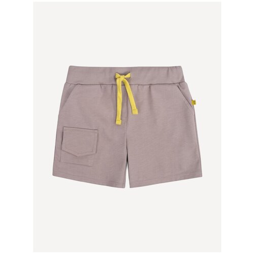 фото Трикотажные шорты с карманом bossa nova 316л21-161 бежевый 134