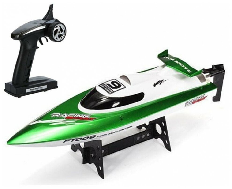 Радиоуправляемый катер Fei Lun High Speed Green Boat 2.4GHz - FT009-G (FT009-G)