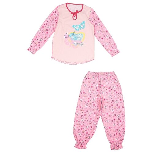 Пижама для девочки Эста, размер 92, розовый