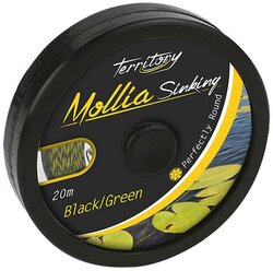 Поводковый материал MIKADO Mollia Hooklink black/green 2000 см 11.3 кг