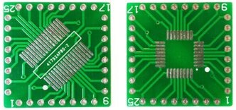 Двусторонняя QFP32 TQFP32 SOP32 SSOP32 печатная плата