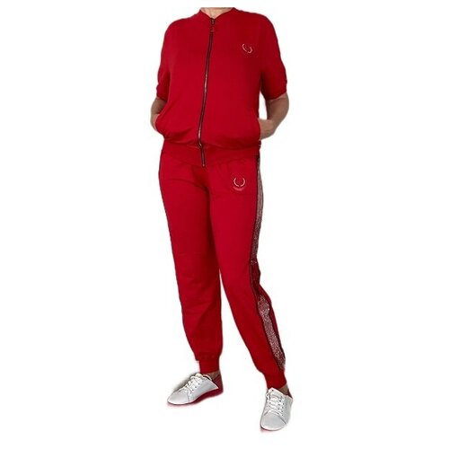 фото Костюм женский спортивный с коротким рукавом. fashion qveen