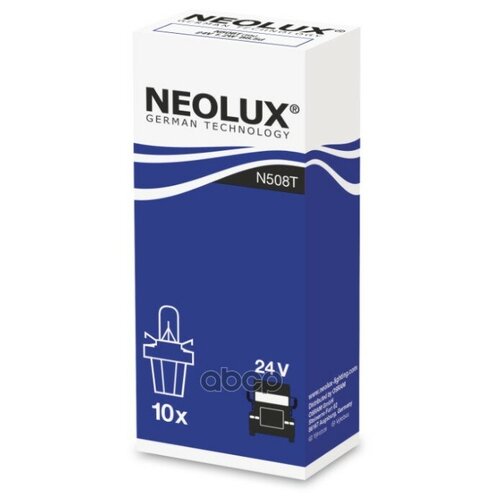 Лампа 1.2w 24v B8.5d 5xfs10 Neolux арт. N508T