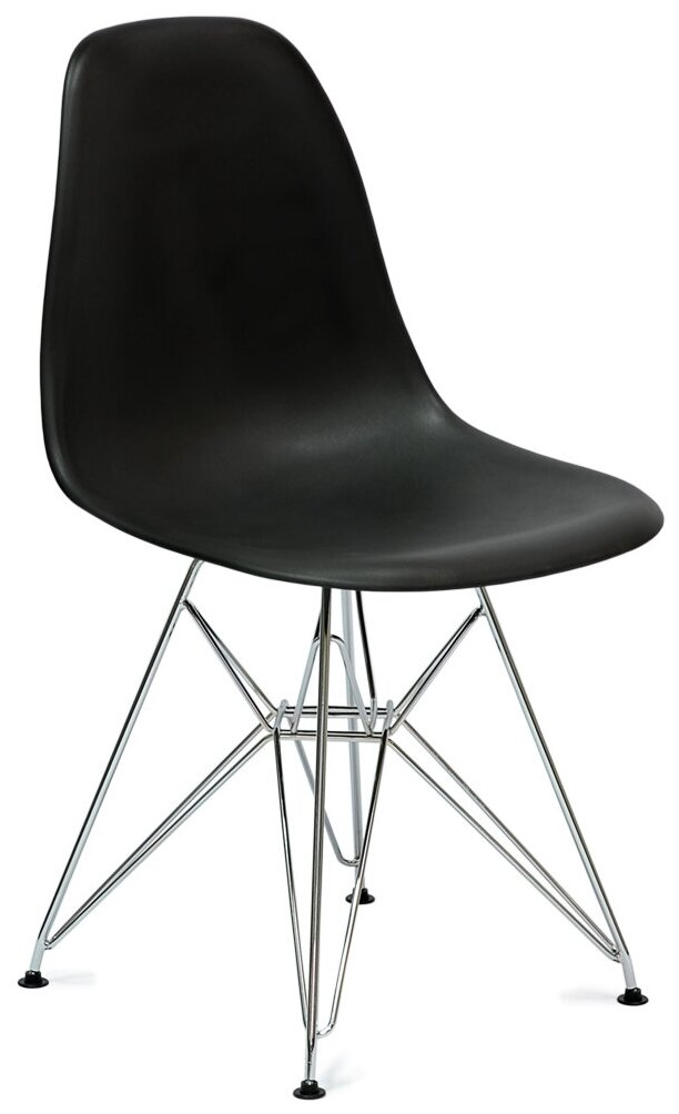 Стул Barneo N-12-14 SteelMold черный металлические ножки, Eames style