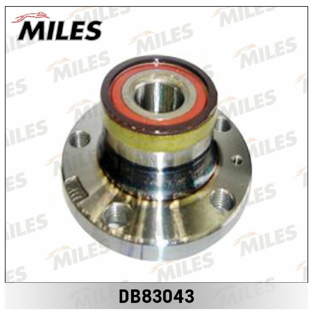 Ступица с подшипником задняя +ABS, AUDI A2/VW POLO/SKODA FABIA 02-, MILES DB83043