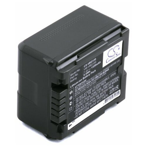 усиленный аккумулятор для panasonic vw vbg130 vw vbg6 1320mah Усиленный аккумулятор для Panasonic VW-VBG130, VW-VBG6 (1320mAh)