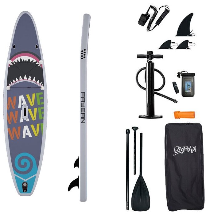 Sup board (Сап доска) FAYEAN Shark 10.0" 305 см*71 см*15 см полный комплект