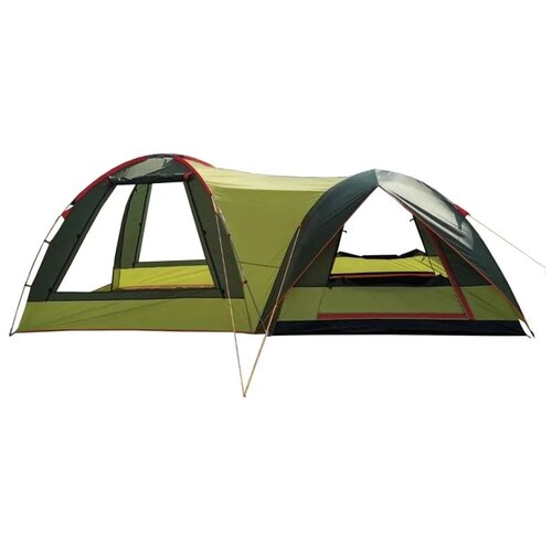 Палатка 4-местная, с тамбуром, (2 слоя) дуги стекловолокно, вес 8,5кг ART1005-4 (зеленая) палатка 6 местная 2 слоя дуги стекловолокно вес 9 кг x art1810l зеленая