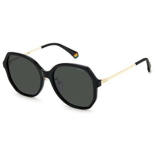 Солнцезащитные очки Polaroid, серый polaroid pld 4125 g s 807