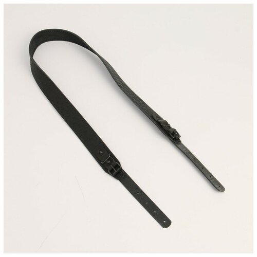 фото Ремень погонный, кожа, черный holster