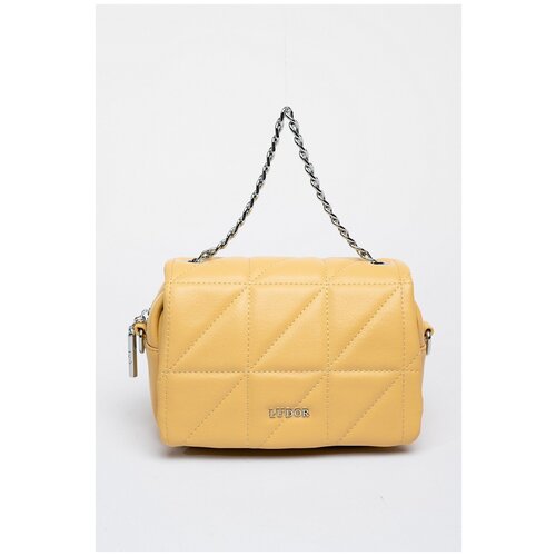 фото 376-24 p2669 сумка кросс-боди женская экокожа ludor желтый