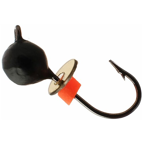 Вольфрам мормышка Дробь черная классика 3 мм 04 гр 5 шт 473₽