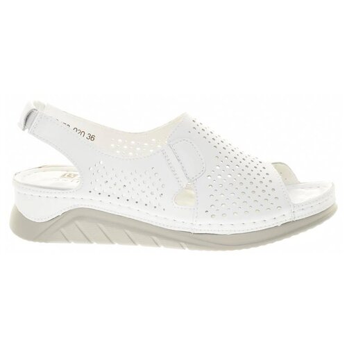 фото Босоножки baden женские летние, размер 40, цвет белый, артикул fb173-020