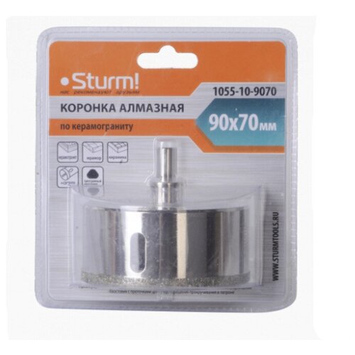 Коронка Sturm! 1055-10-9070