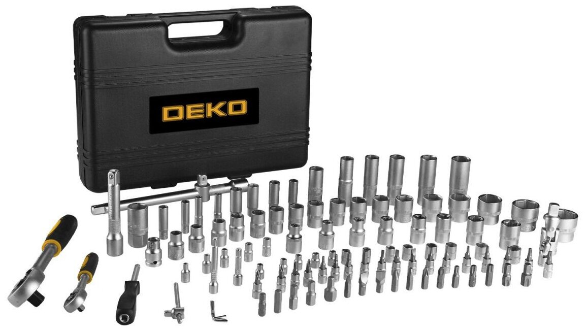 Набор инструментов для авто DEKO DKMT108 (108шт.) - фотография № 7