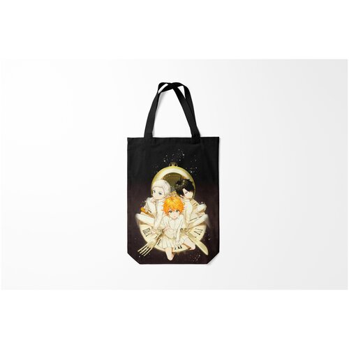 фото Сумка-шоппер / 31х42 см / аниме / обещанный неверленд burnettie