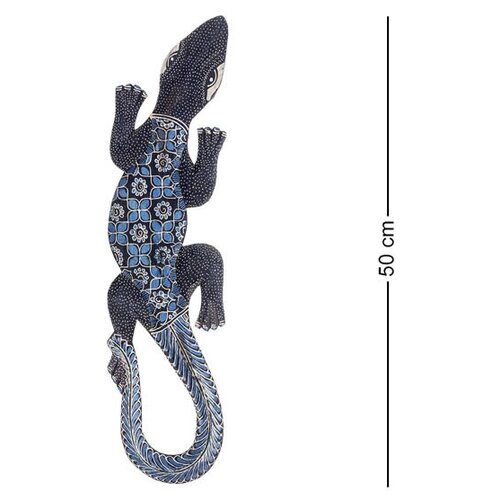 Панно настенное Геккон Джава (батик, о.Ява) 50 см 10-033 113-402399