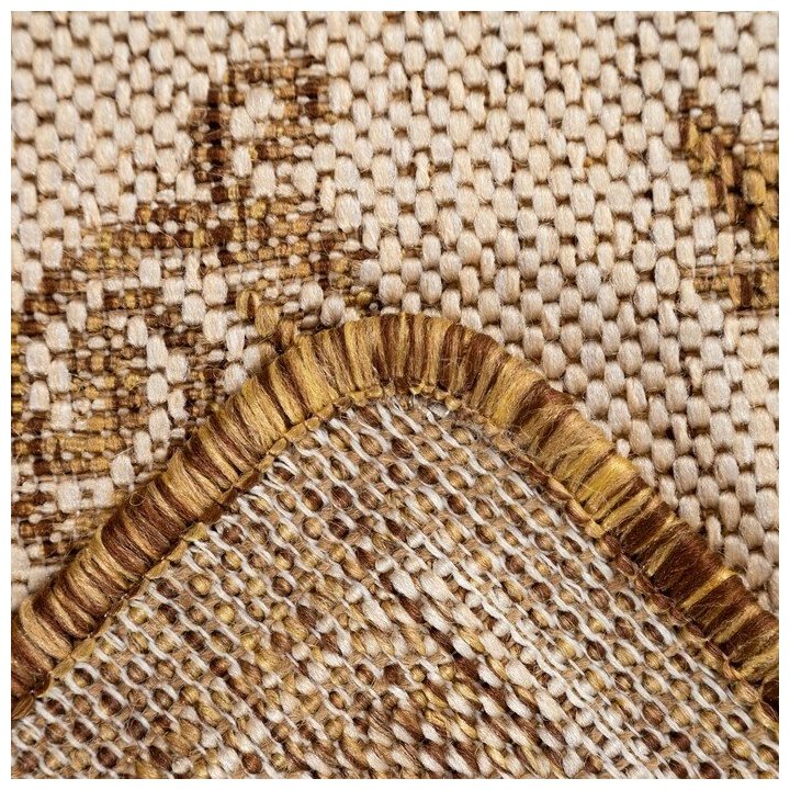 Ковер-циновка Люберецкие ковры Эко 7921-01, 0,5 x 0,8 м - фотография № 8