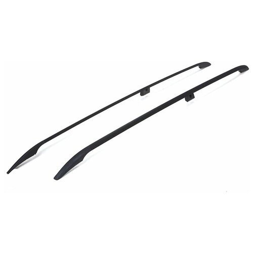 Рейлинги продольные для Mercedes Vito / Мерседес Вито с 2003 - (L3-экстра-длинная база W639, W447) чёрные