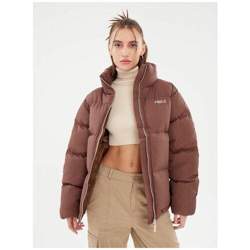 Куртка FEELZ, размер M, коричневый пиджак feelz размер m коричневый